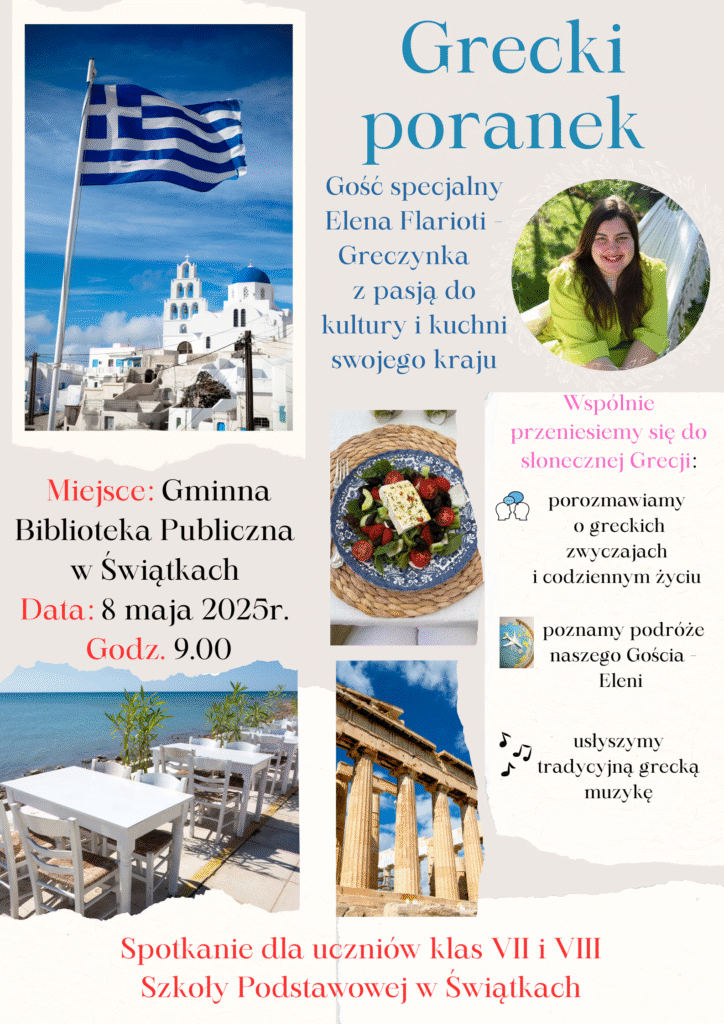 Grecki poranek - plakat